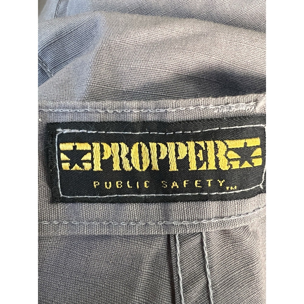Propped Combat Trousers Gray Cargo Pants Sz L Pll100-98-C-9500 Waist 35-39" - Picture 5 of 8